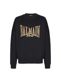 Sweatshirt brodé - Noir & Or