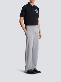 Cashmere jogging pants - Heather Grey