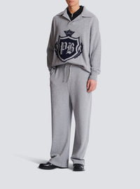 Cashmere jogging pants - Heather Grey