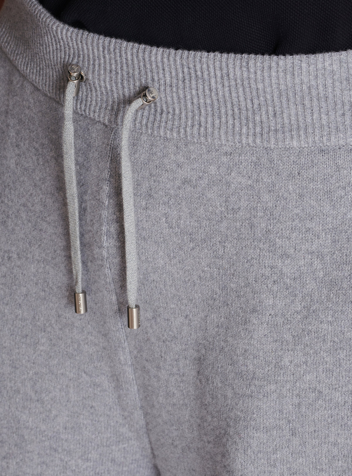 Pantalon de jogging en cachemire écologique - Gris Chiné
