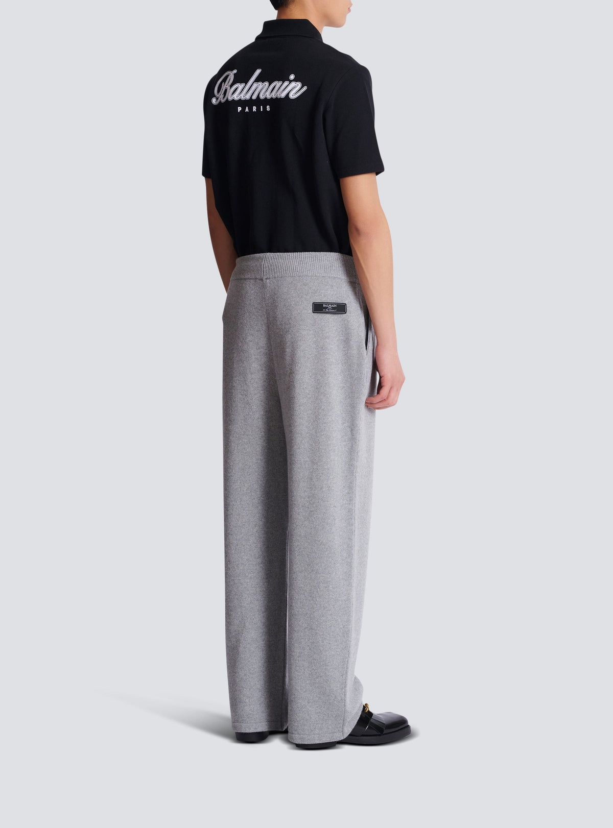 Cashmere jogging pants - Heather Grey