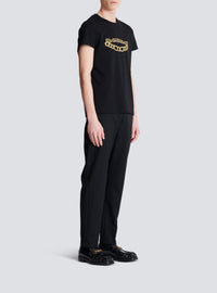 Printed T-shirt - Black & Gold
