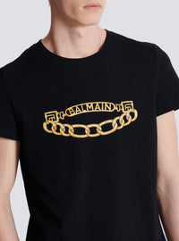 Printed T-shirt - Black & Gold