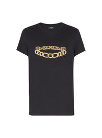 Printed T-shirt - Black & Gold