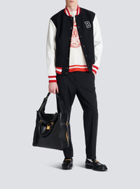 Varsity T-shirt - Cream & Red