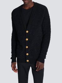 Cardigan à boutons - Noir