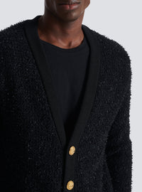 Cardigan à boutons - Noir
