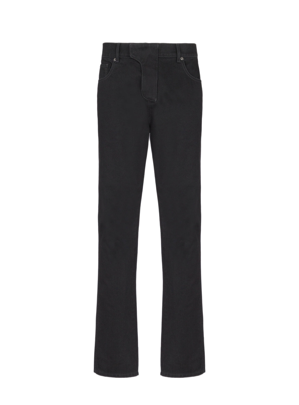 Jean regular en denim  - Noir Délavé