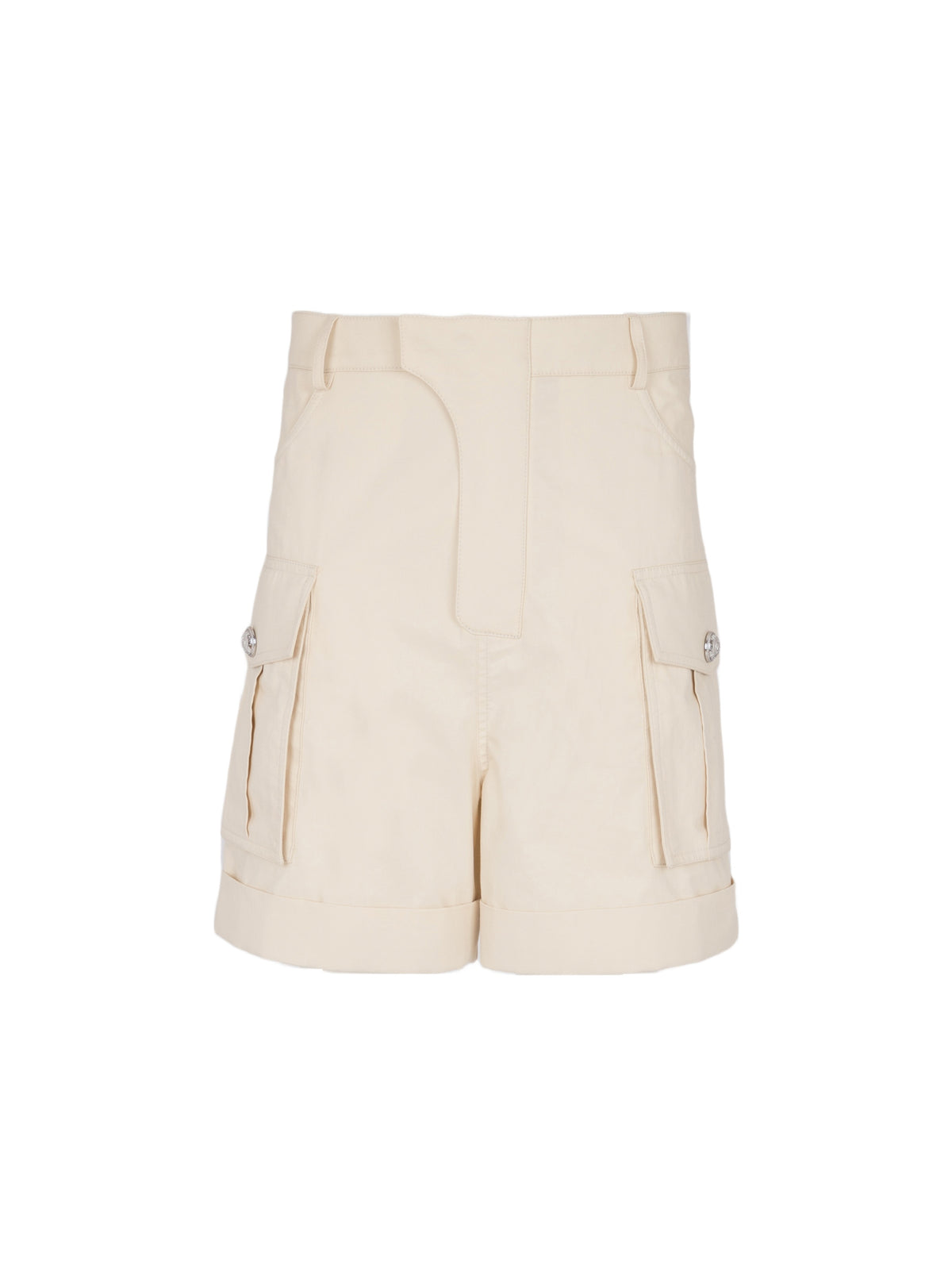 Bermuda cargo en coton - Beige