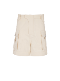 Bermuda cargo en coton - Beige
