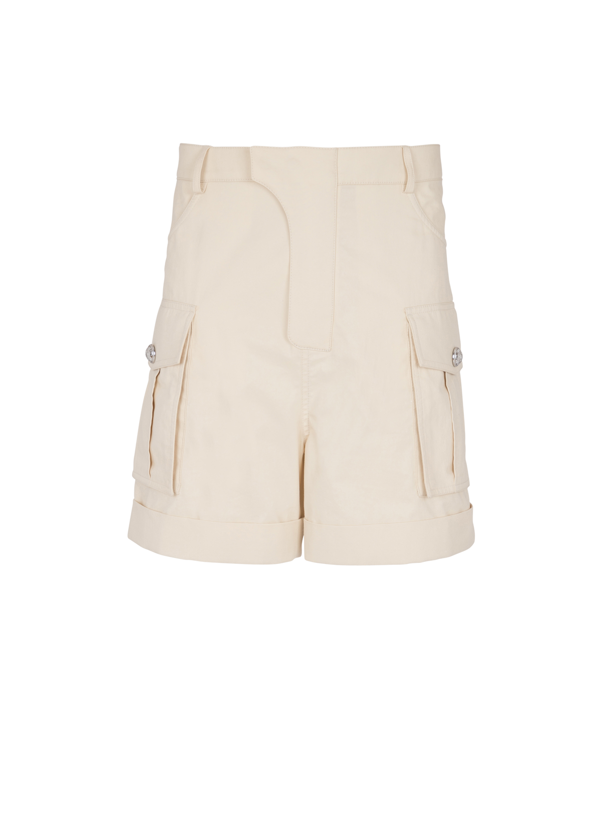 Bermuda cargo en coton - Beige