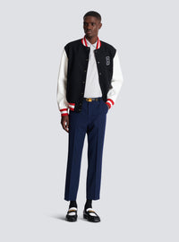 Pantalon grain de poudre - Marine