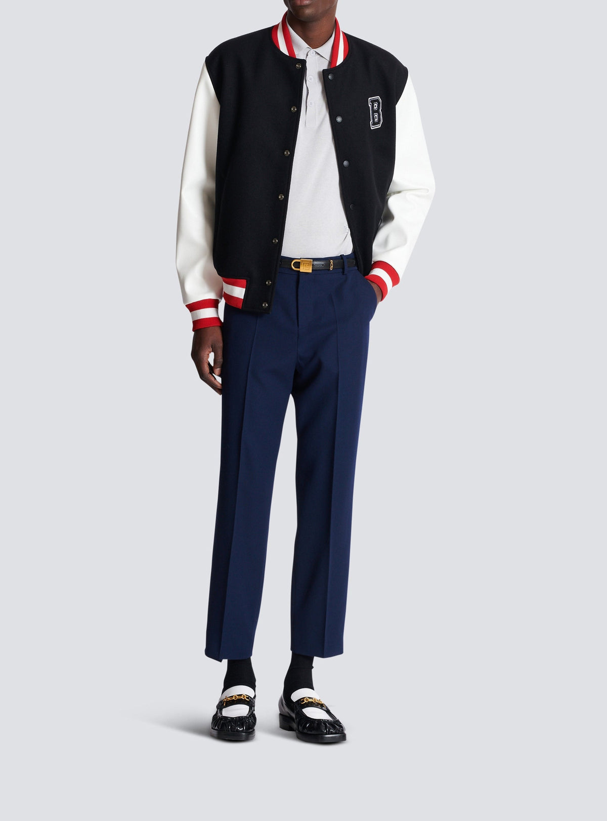 Pantalon en laine - Marine