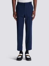 Pantalon grain de poudre - Marine