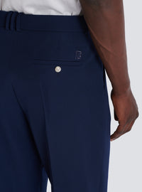Pantalon grain de poudre - Marine