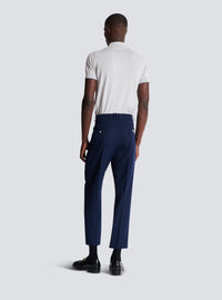 Pantalon grain de poudre - Marine