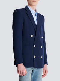 Blazer en laine - Marine