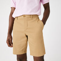 Fitted Bermuda shorts with pockets - Viennese