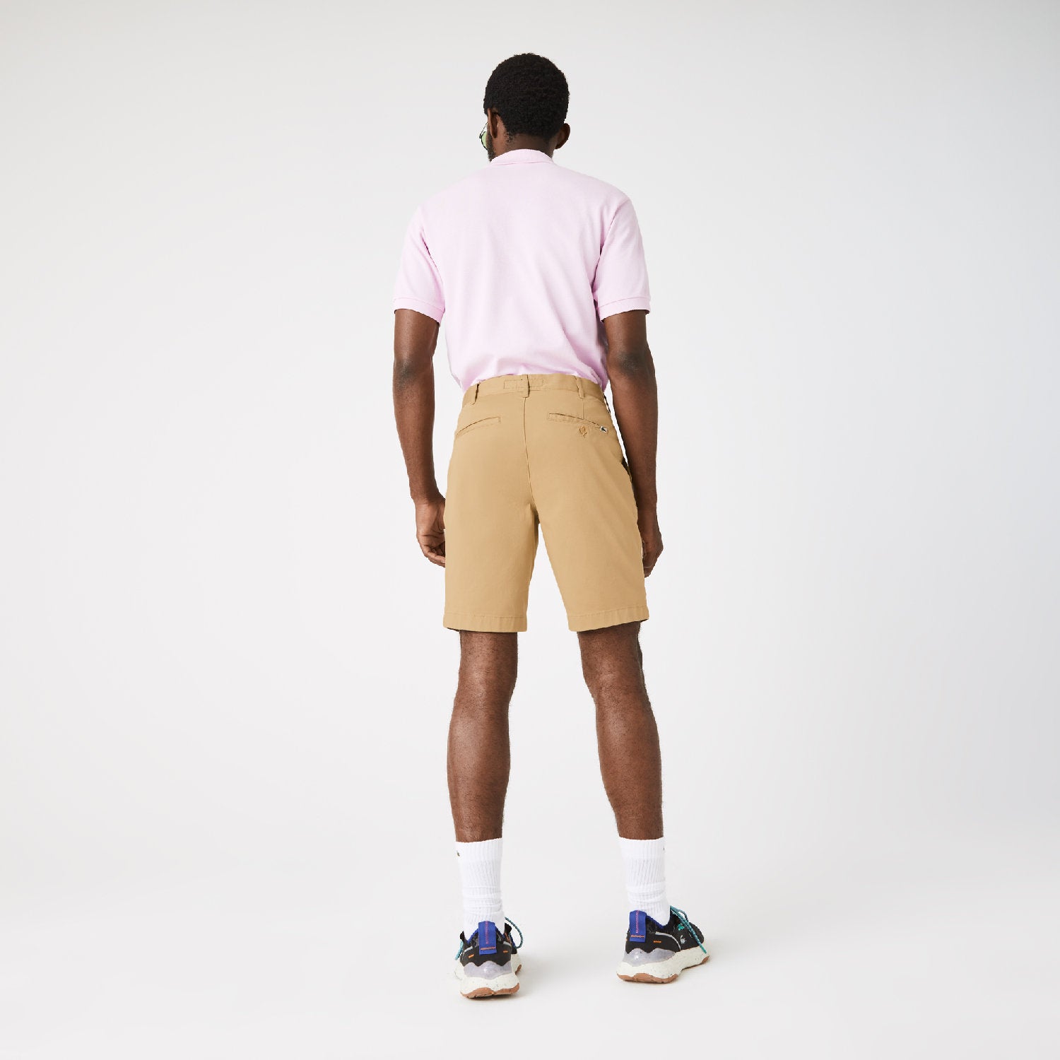 Fitted Bermuda shorts with pockets - Viennese