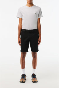 Fitted shorts with pockets - Black