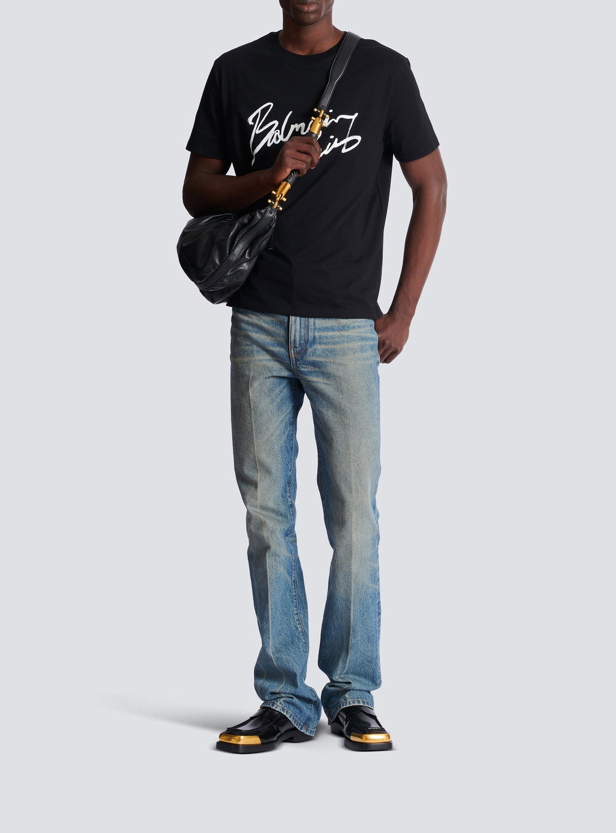 T-shirt à motif - Noir & Blanc