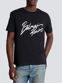T-shirt à motif - Noir & Blanc