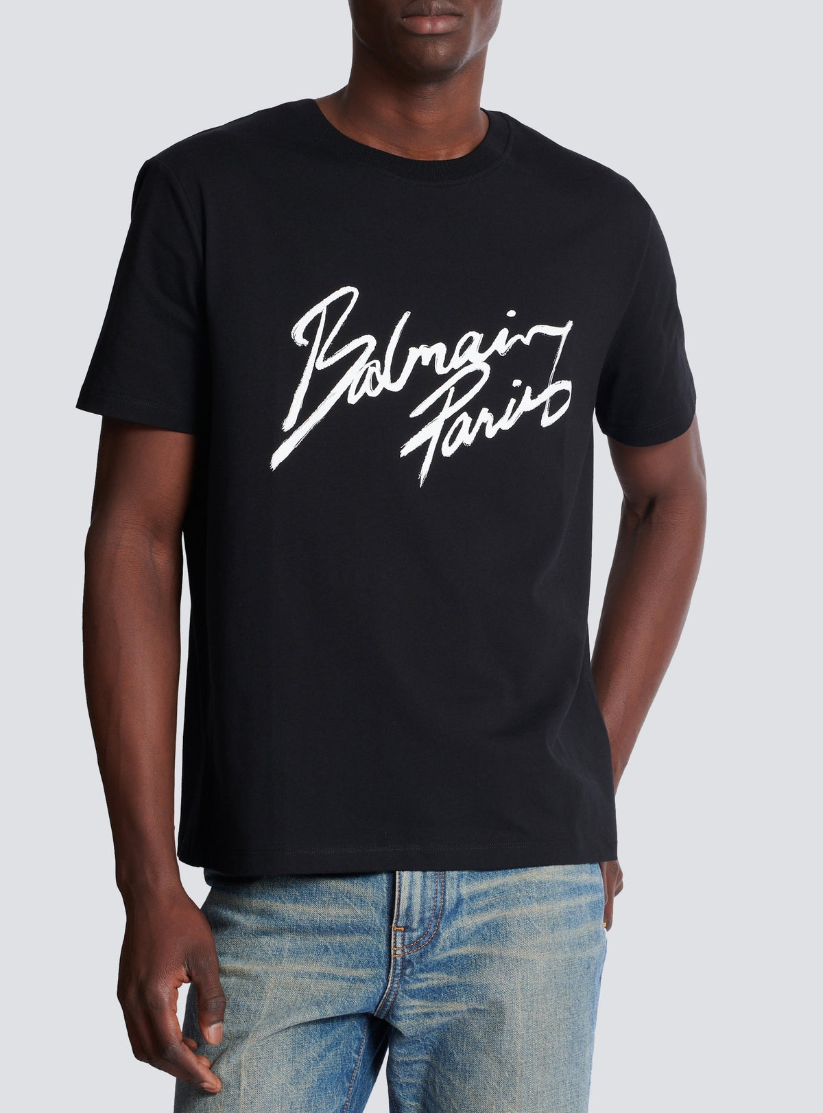 T-shirt à motif - Noir & Blanc