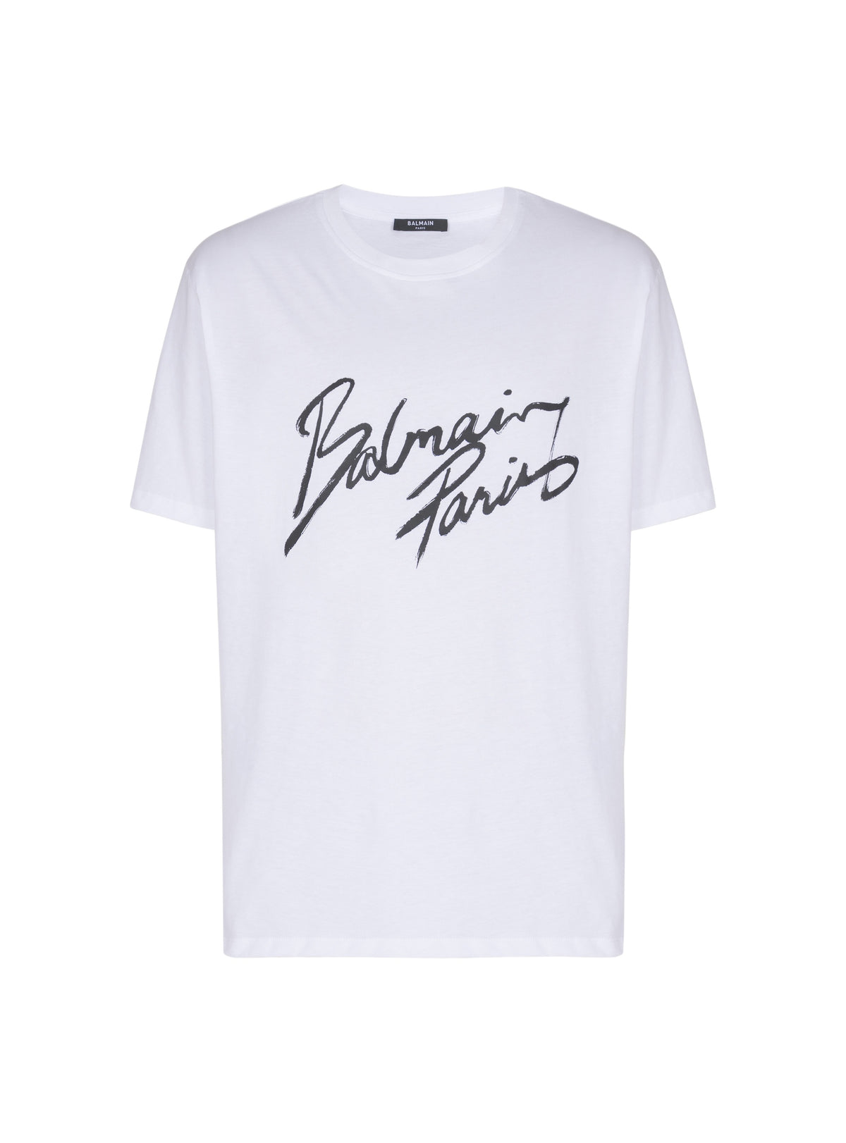 T-shirt Balmain à motif  - Blanc & Noir