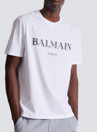 Printed T-shirt - White & Black