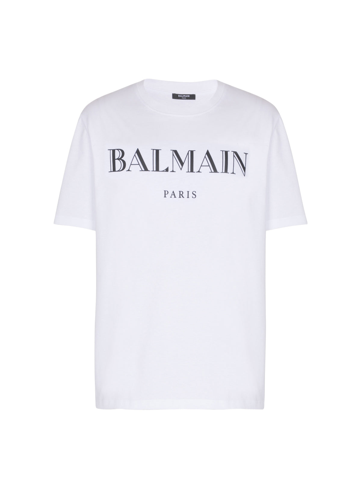 Printed T-shirt - White & Black