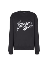 Sweat à capuche imprimé - Noir & Blanc