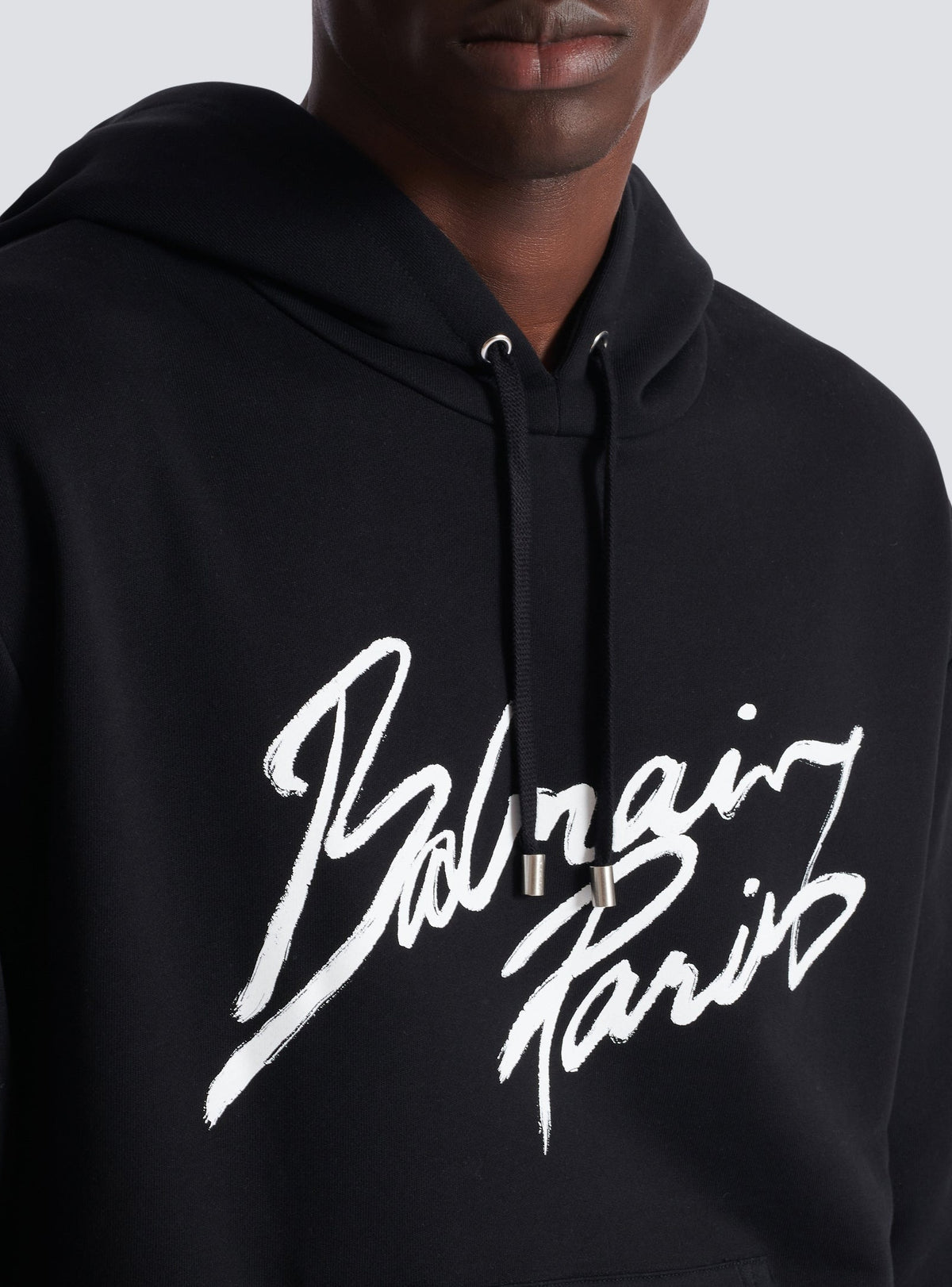 Sweat à capuche à motifs - Noir & Blanc