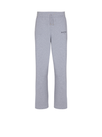 Pantalon de survêtement à imprimé Balmain - Gris Chiné & Noir