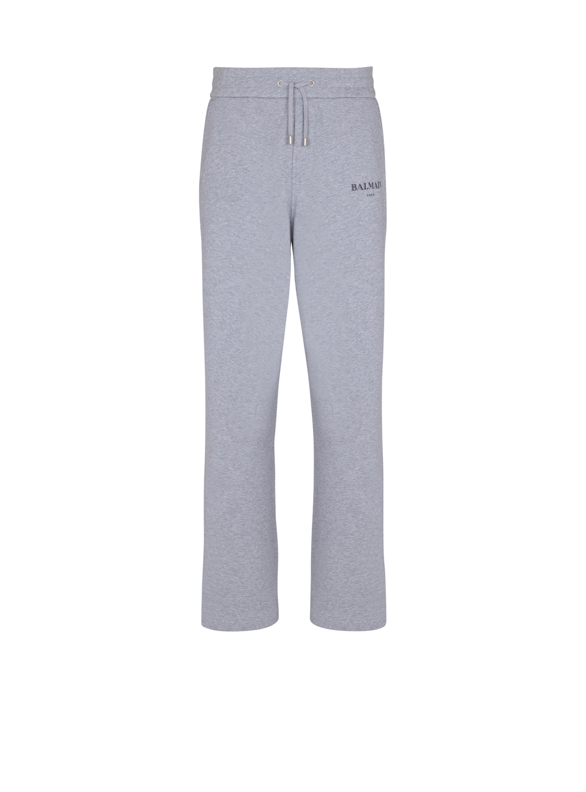 Pantalon de survêtement à imprimé Balmain - Gris Chiné & Noir