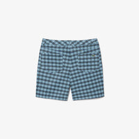 Short Golf à carreaux - Calcaire & Marine