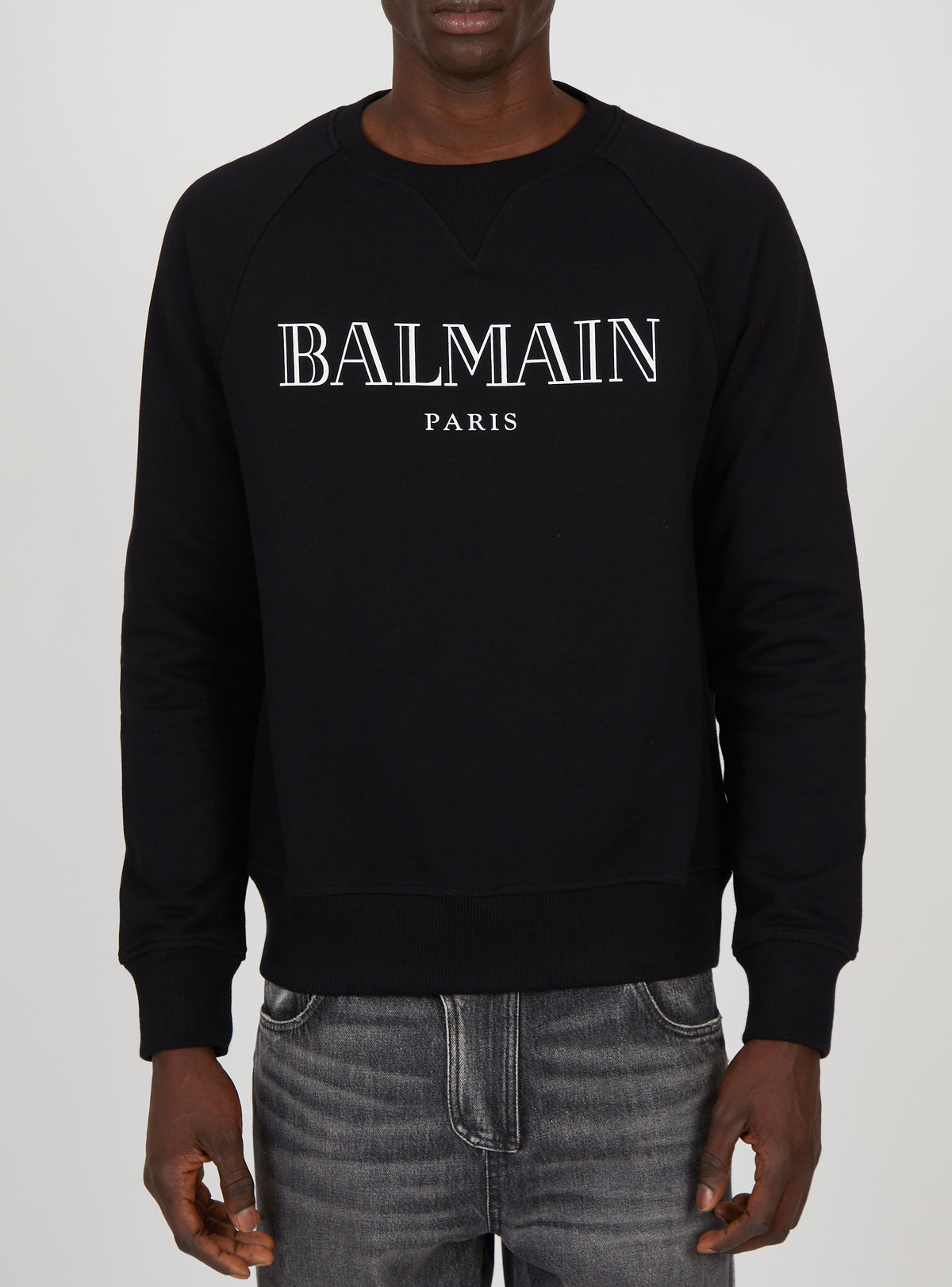 Sweat-shirt balmain vintage - Noir & Blanc