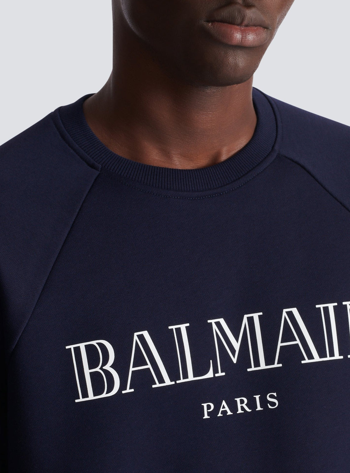 Vintage Sweatshirt - Dark Navy & White