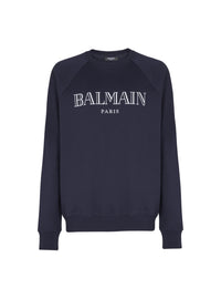 Vintage Sweatshirt - Dark Navy & White