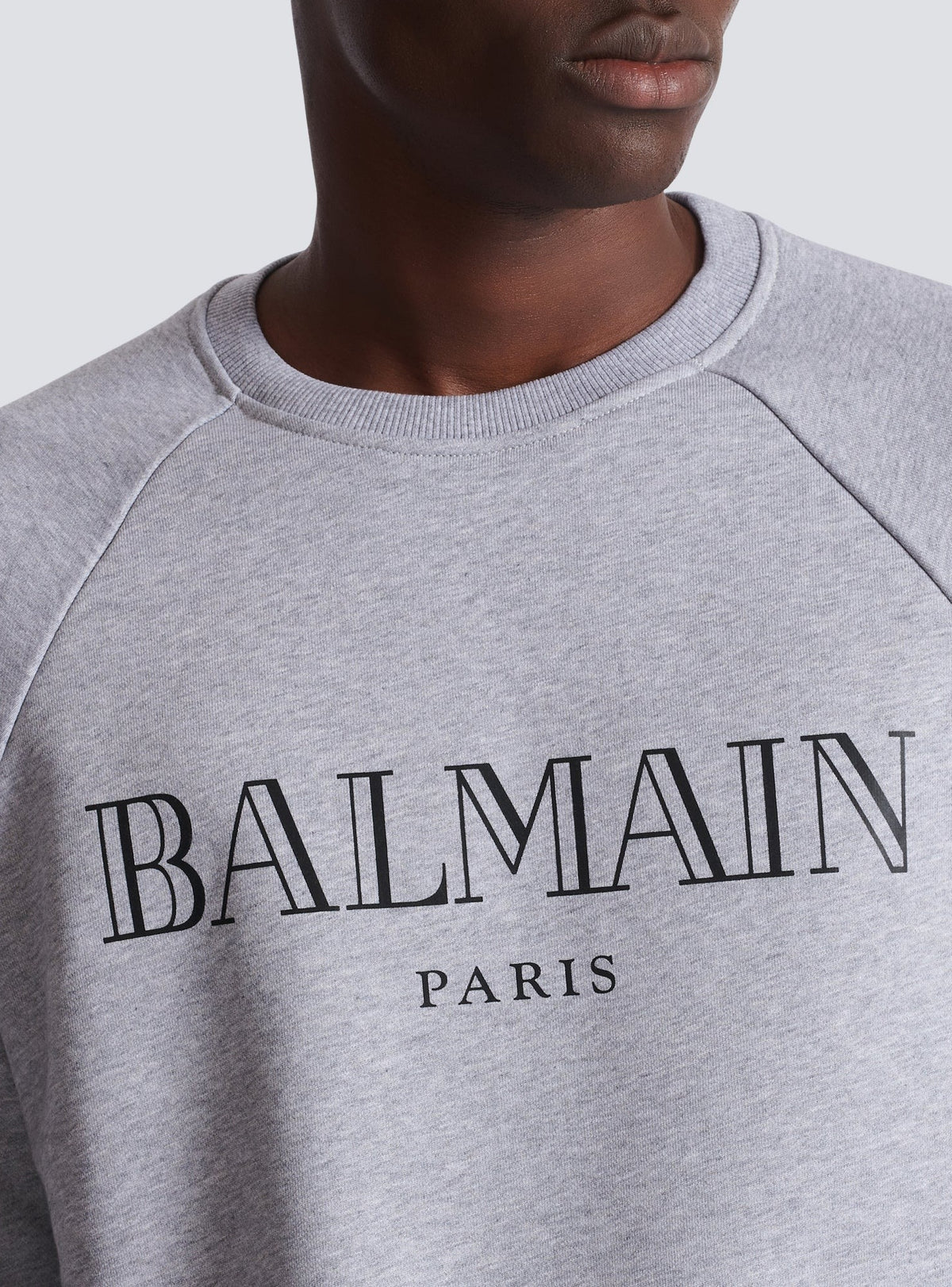 Vintage Sweatshirt - Heather Grey & Black