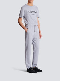 Logo Sweatpants - Heather Grey & Black