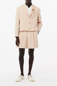 Wool Bermuda shorts with darts - Lioness