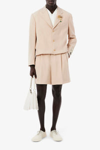 Wool Bermuda shorts with darts - Lioness