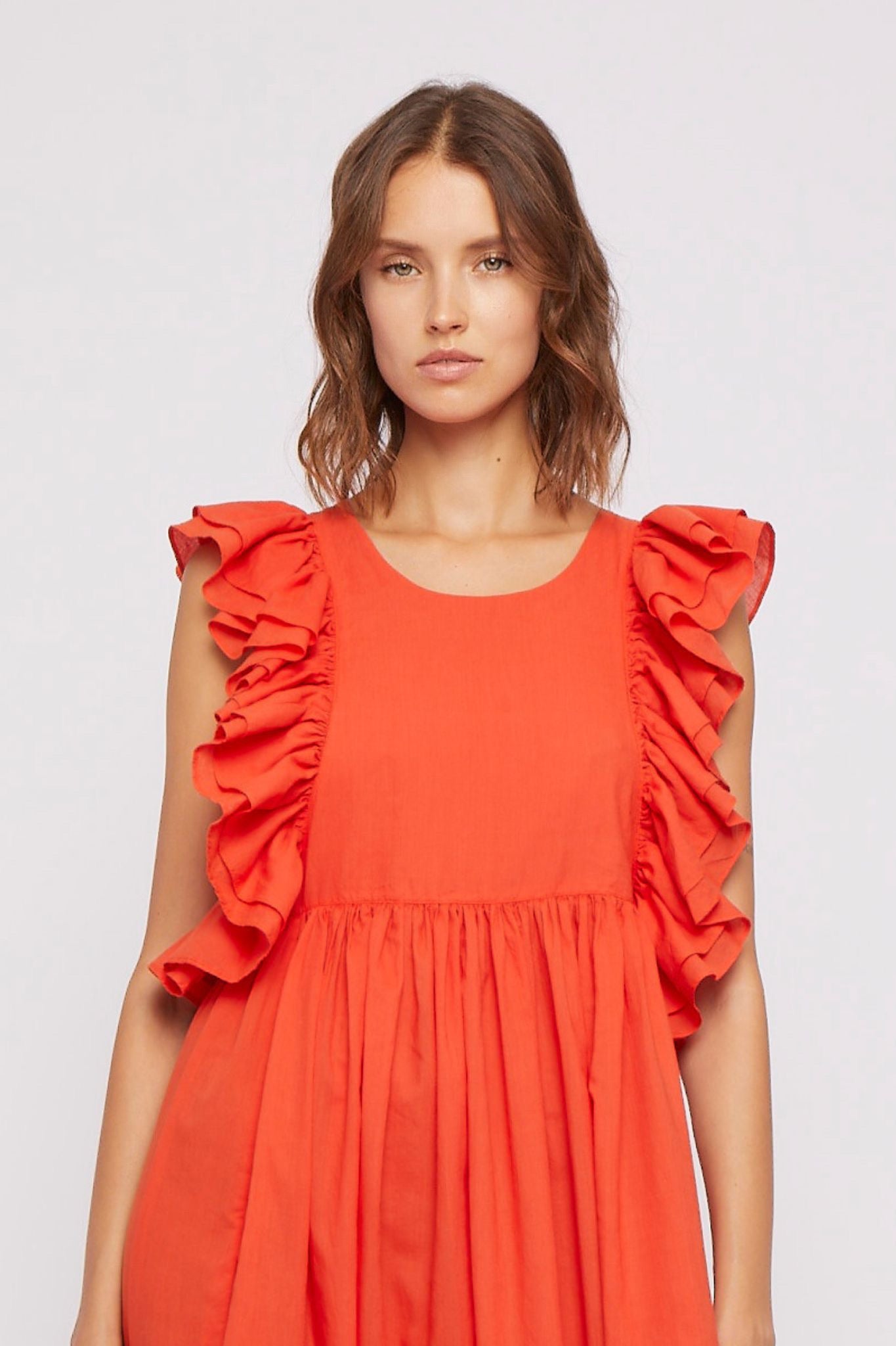 ZNOSTOCK_RED ROBE FILLETTE - Red