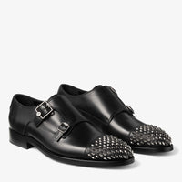 ZNO STOCK 0 / Reco 170 BLACK/GUNMETAL Shoe FINNION MONKSTRAP