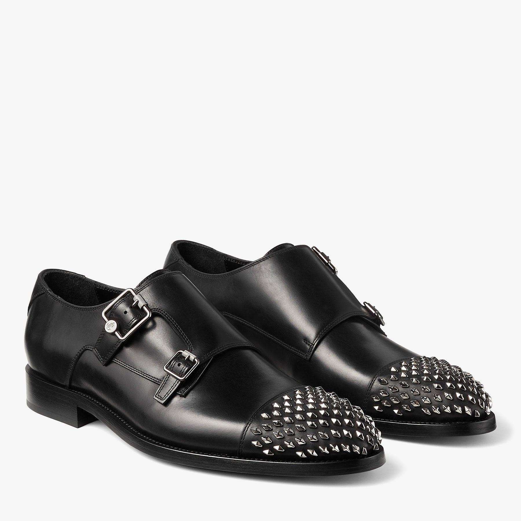 ZNO STOCK 0 / Reco 170 BLACK/GUNMETAL Shoe FINNION MONKSTRAP