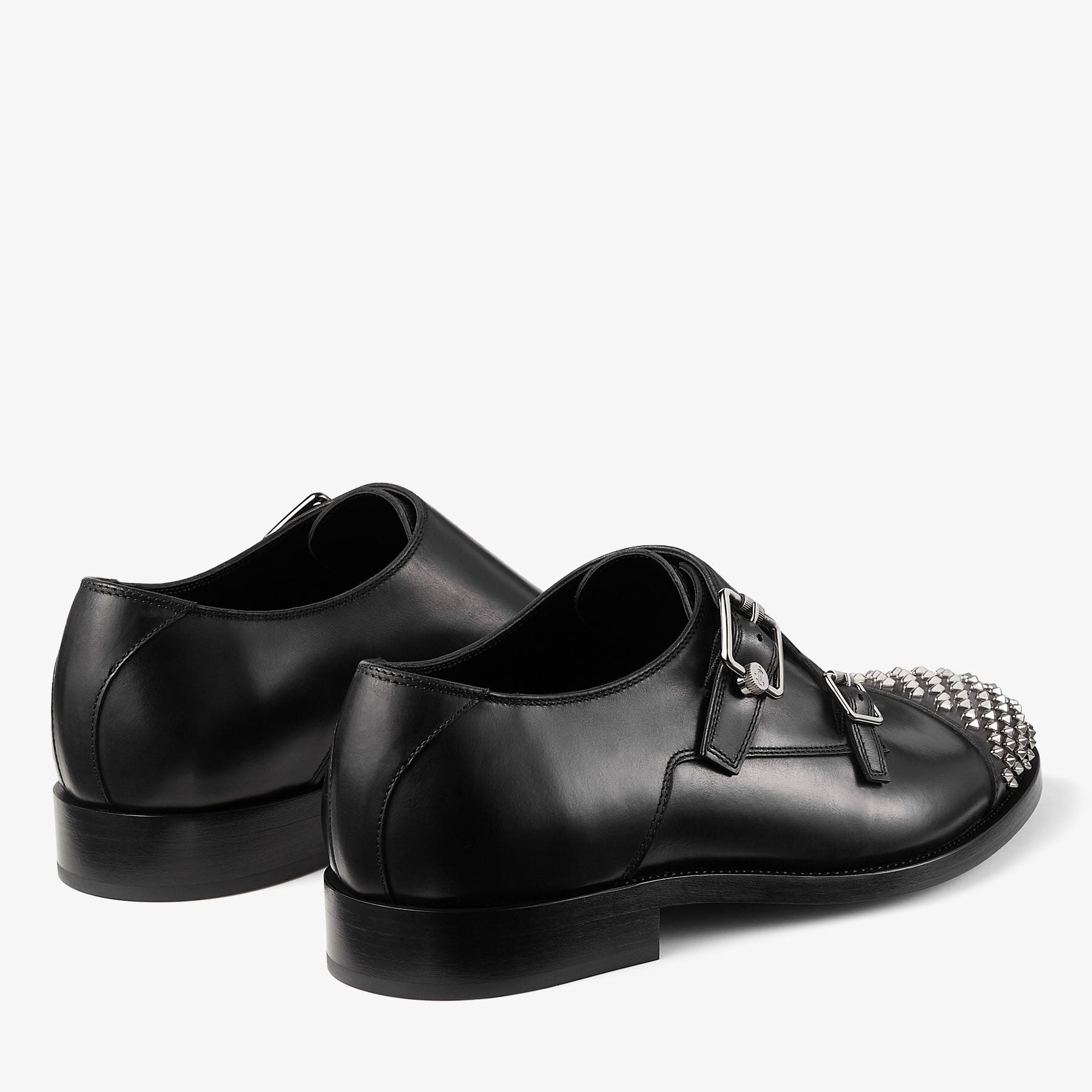 ZNO STOCK 0 / Reco 170 BLACK/GUNMETAL Shoe FINNION MONKSTRAP