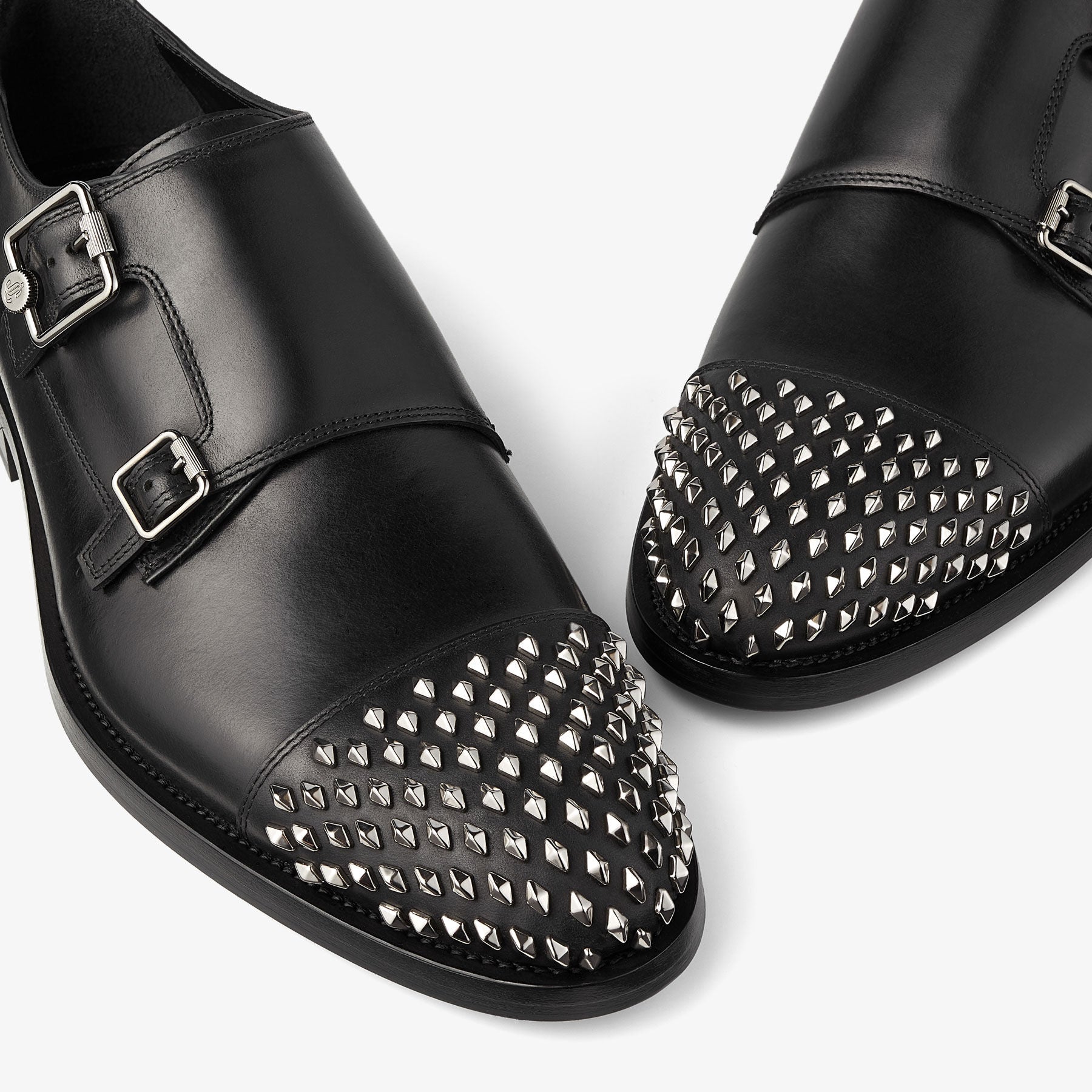 ZNO STOCK 0 / Reco 170 BLACK/GUNMETAL Shoe FINNION MONKSTRAP
