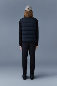 Doudoune courte Fisher sans manches en duvet - Black