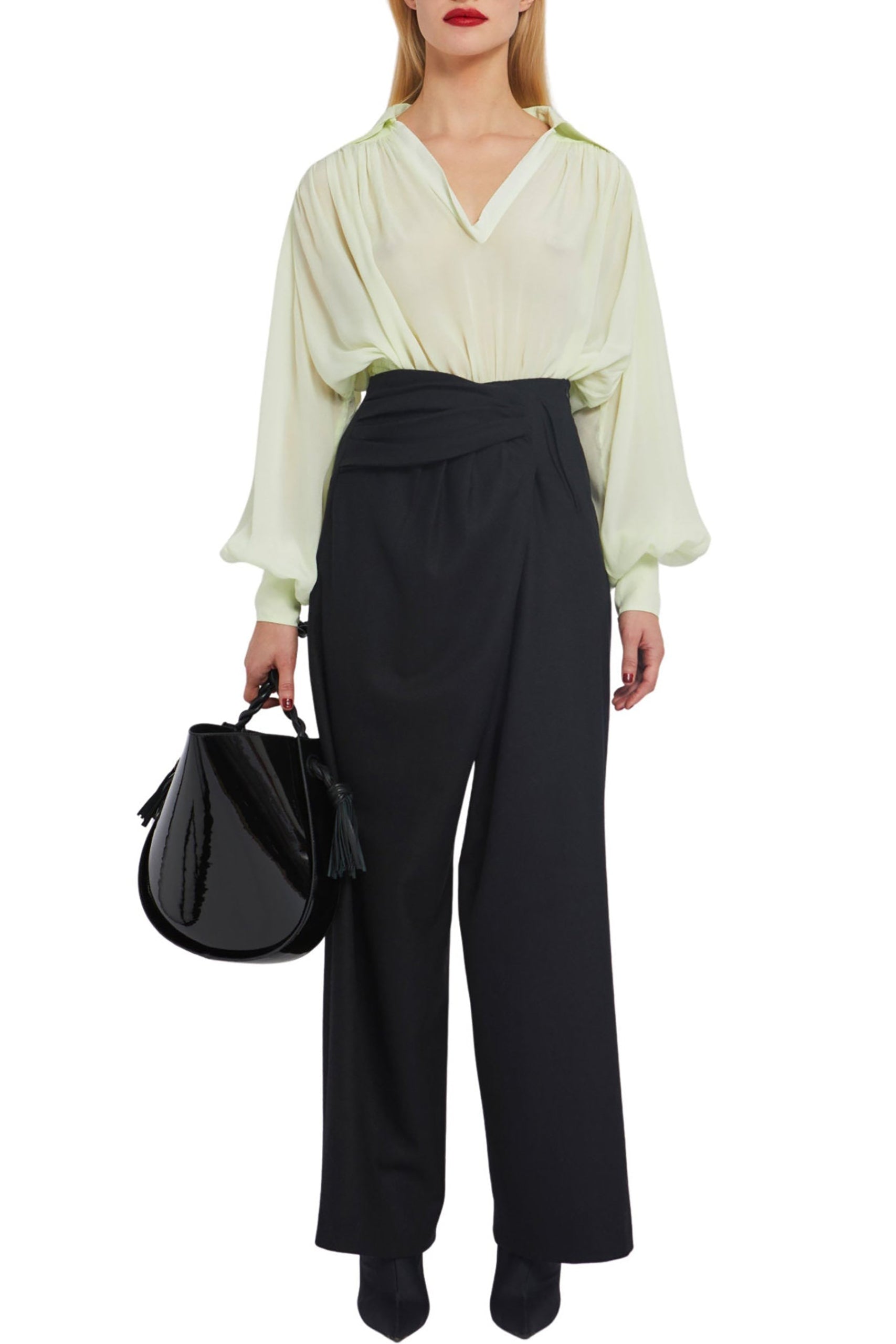 Sac Touareg en cuir - Black