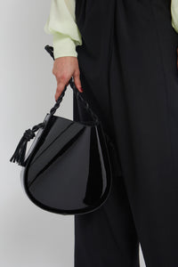 Sac Touareg en cuir - Black
